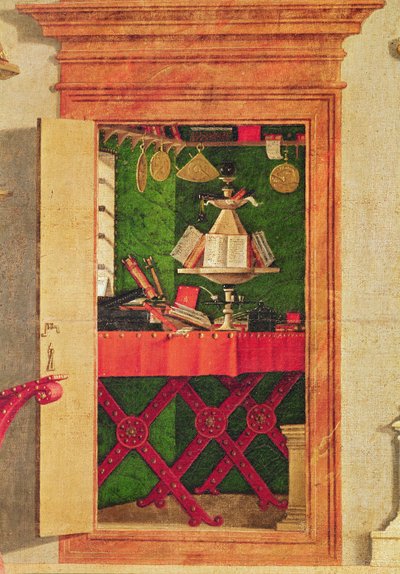 Detail of the Vision of St. Augustine, c.1502-08 (detail) by Vittore Carpaccio